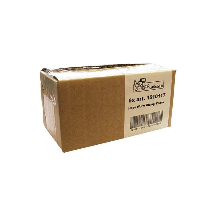 Colliers de serrage galvanisés pour tuyaux lisses et légers - Ø13 mm - 2 x