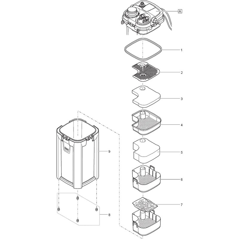 Pièces détachées BioMaster 850 - Oase