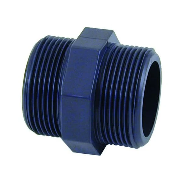 PVC douille double ¾" mâle PN10
