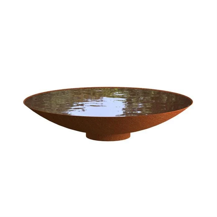 Bol d'eau en acier corten 150 x 31CM
