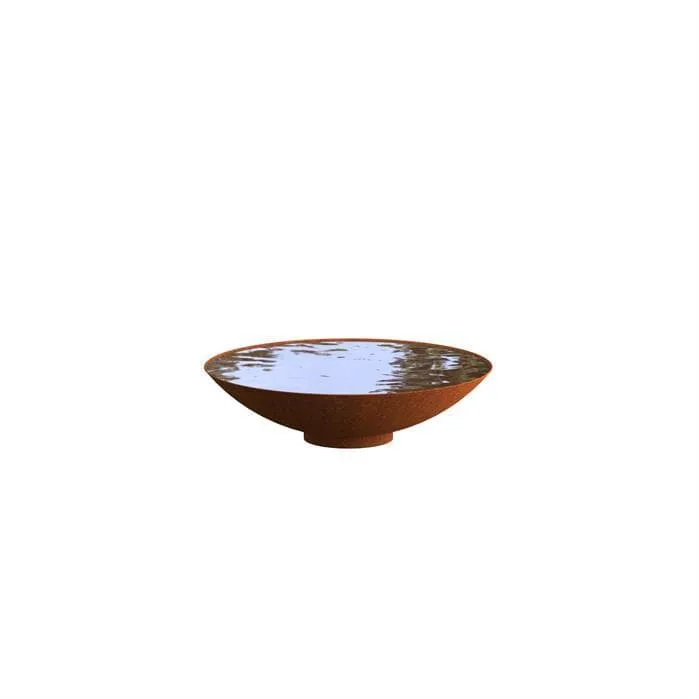 Bol d'eau en acier corten 80 x 21CM