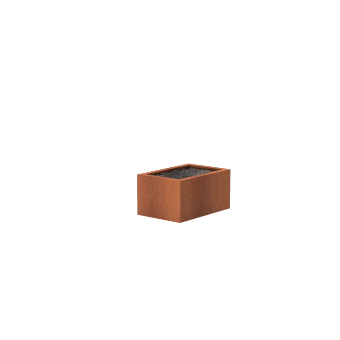 Bassin en acier corten 120 x 80 x 60CM - 5700L
