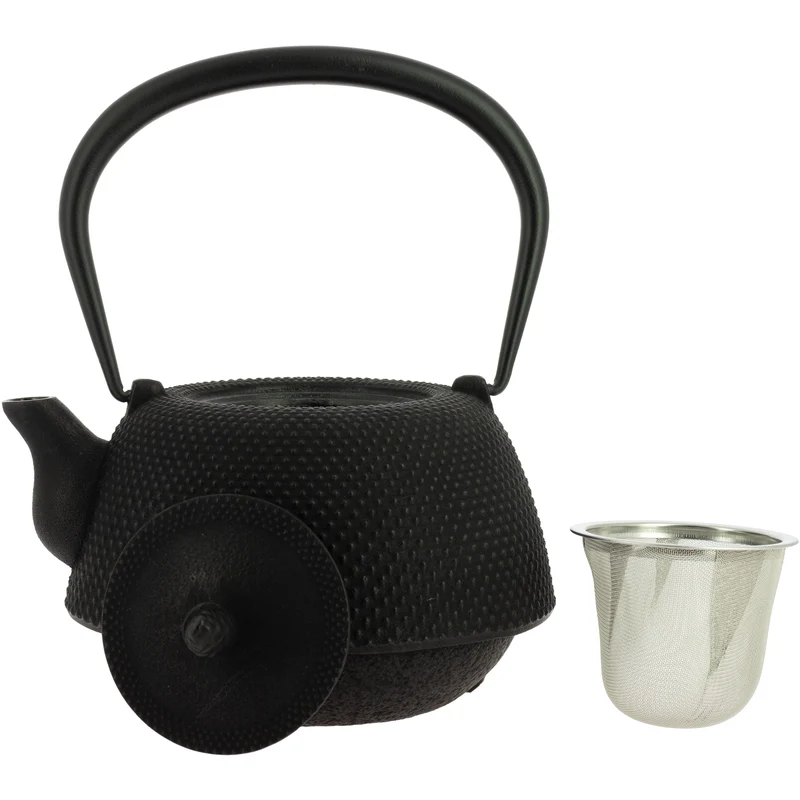 Théière Iwachu Nanbu Arare Noire 1000 ml