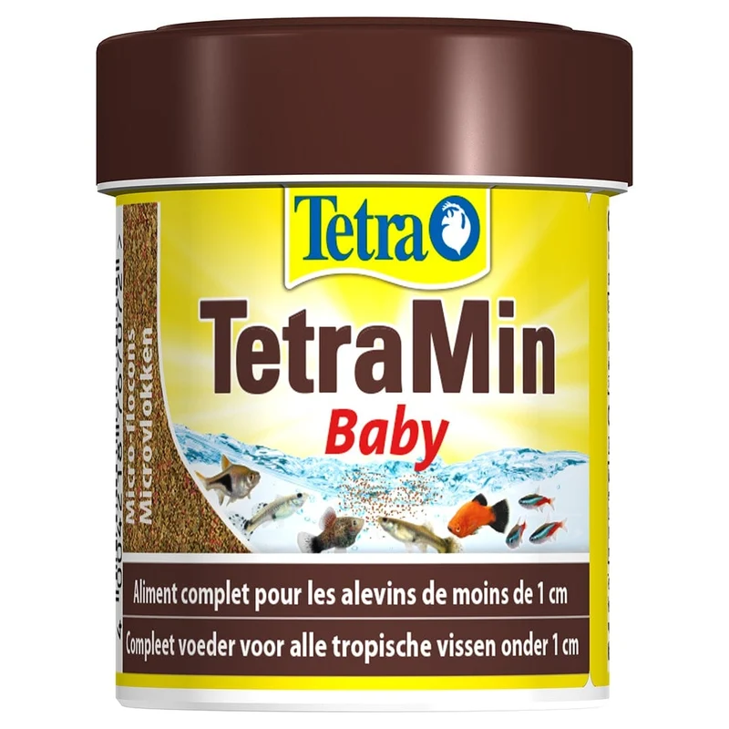 Min baby 66ML - Aliment de base pour alevins d'ornement