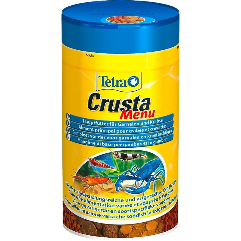 Crusta menu 100ML - Aliment principal pour crabes et crevettes