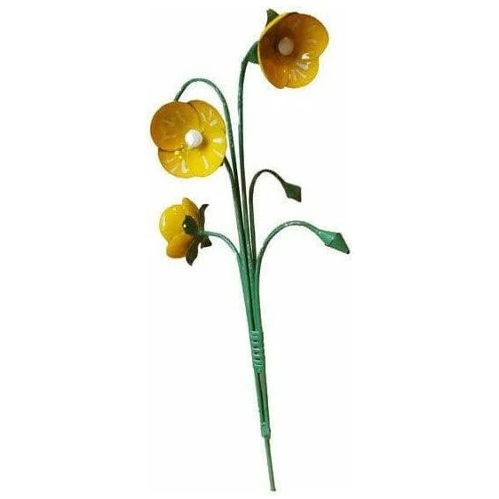 Boutons d’or - Végétal décoratif en métal recyclé