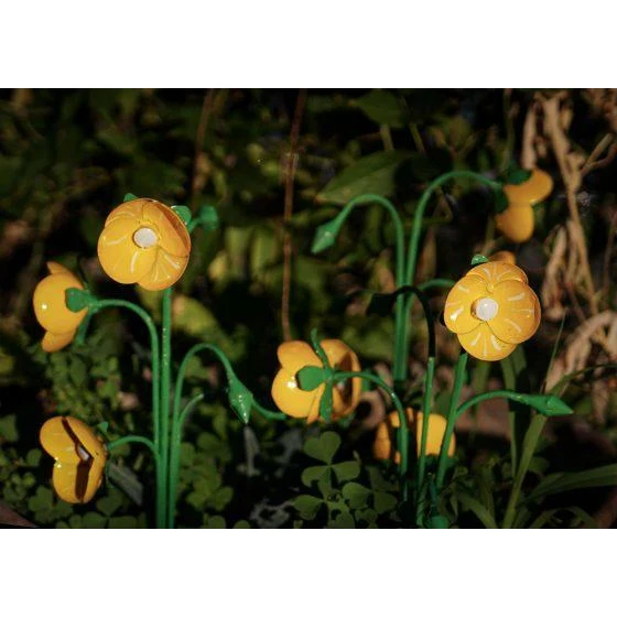 Boutons d’or - Végétal décoratif en métal recyclé