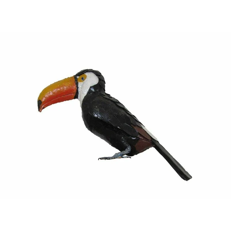Toucan - Oiseau décoratif en métal recyclé