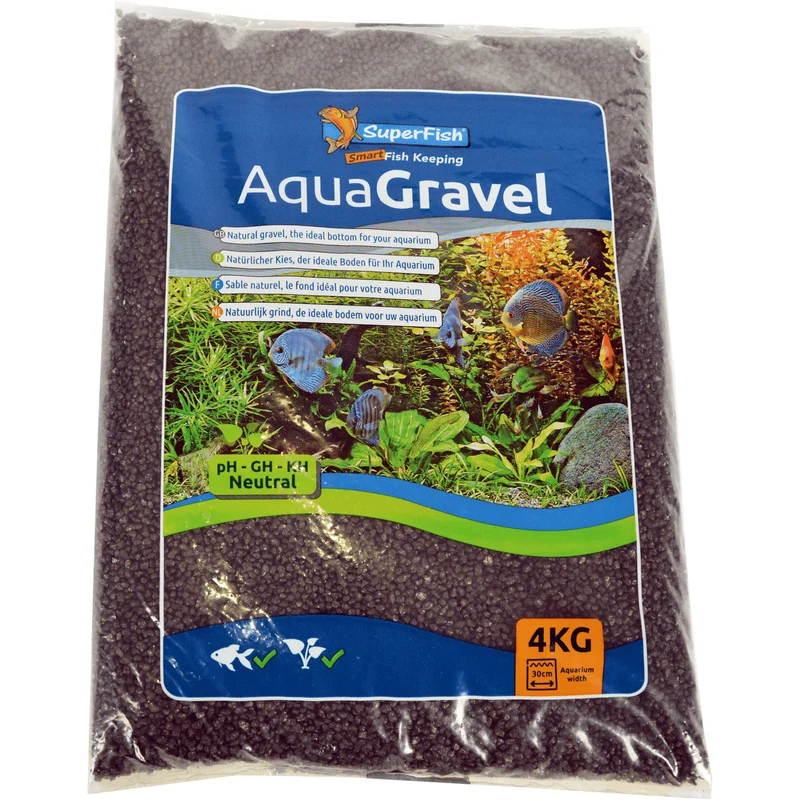 SF Aqua Cristal Noir 1-2mm 4Kg