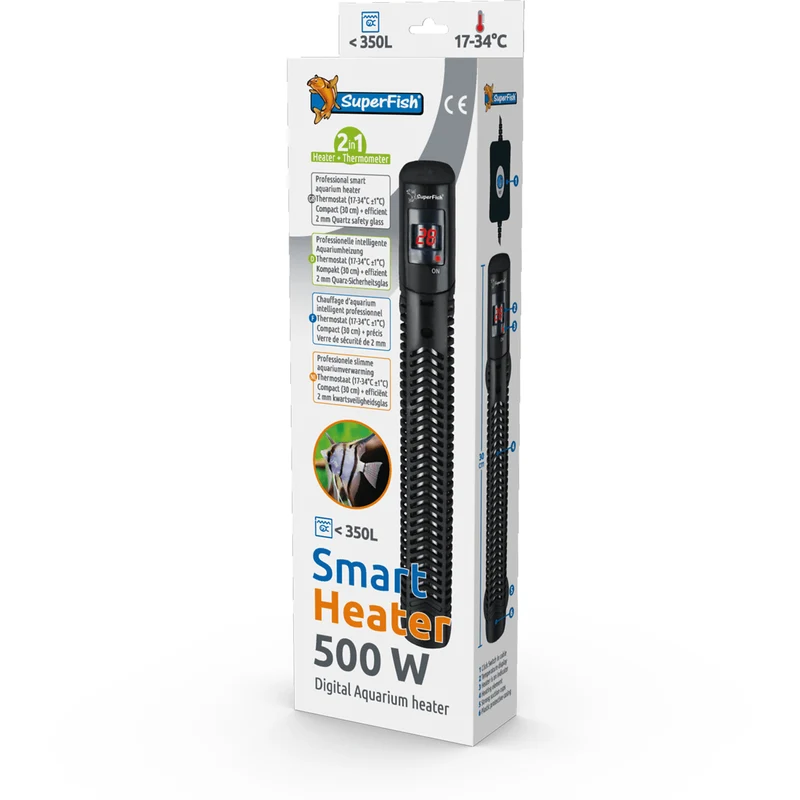 SF Smart Heater 500W - Chauffage pour aquarium - Superfish
