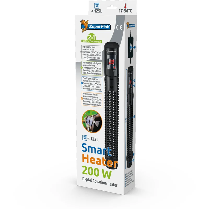 SF Smart Heater 200W - Chauffage pour aquarium - Superfish