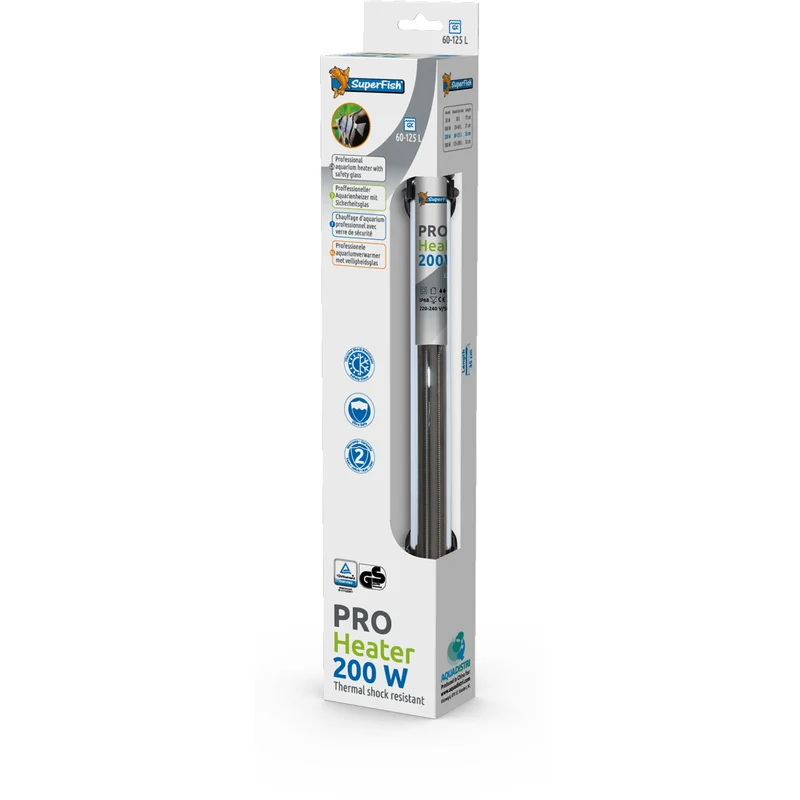 SF Pro Heater 200W - Chauffage pour aquarium - Superfish
