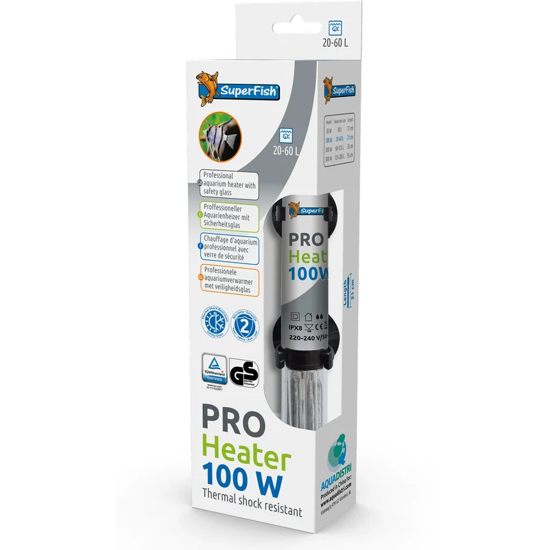 SF Pro Heater 100W - Chauffage pour aquarium - Superfish