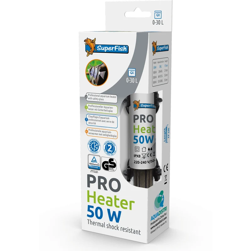 SF Pro Heater 50W - Chauffage pour aquarium - Superfish