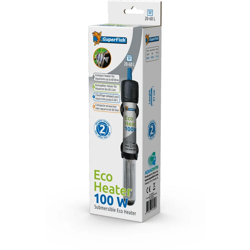 SF Eco Heater 100W - Chauffage pour aquarium - Superfish