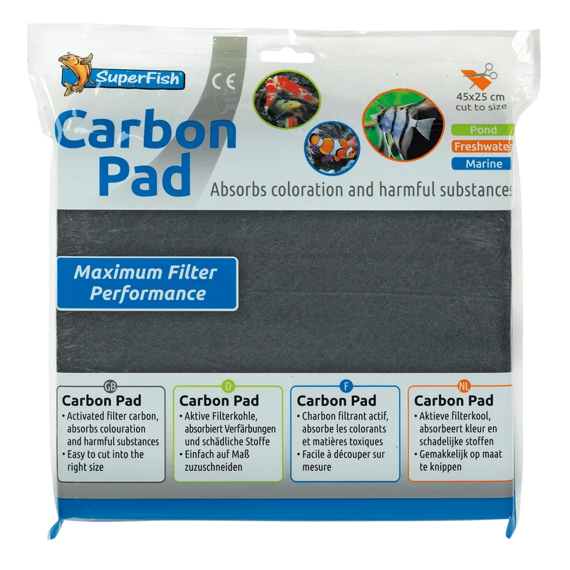 SF Carbon Pad 45X25CM - Tapis de filtrations