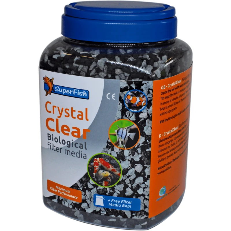 Crystal Clear - Médias de filtrations - 2000ML