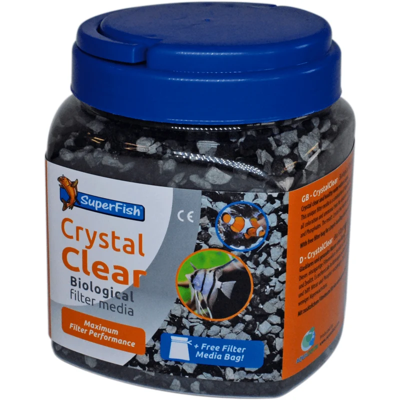 Crystal Clear - Médias de filtrations - 1000ML