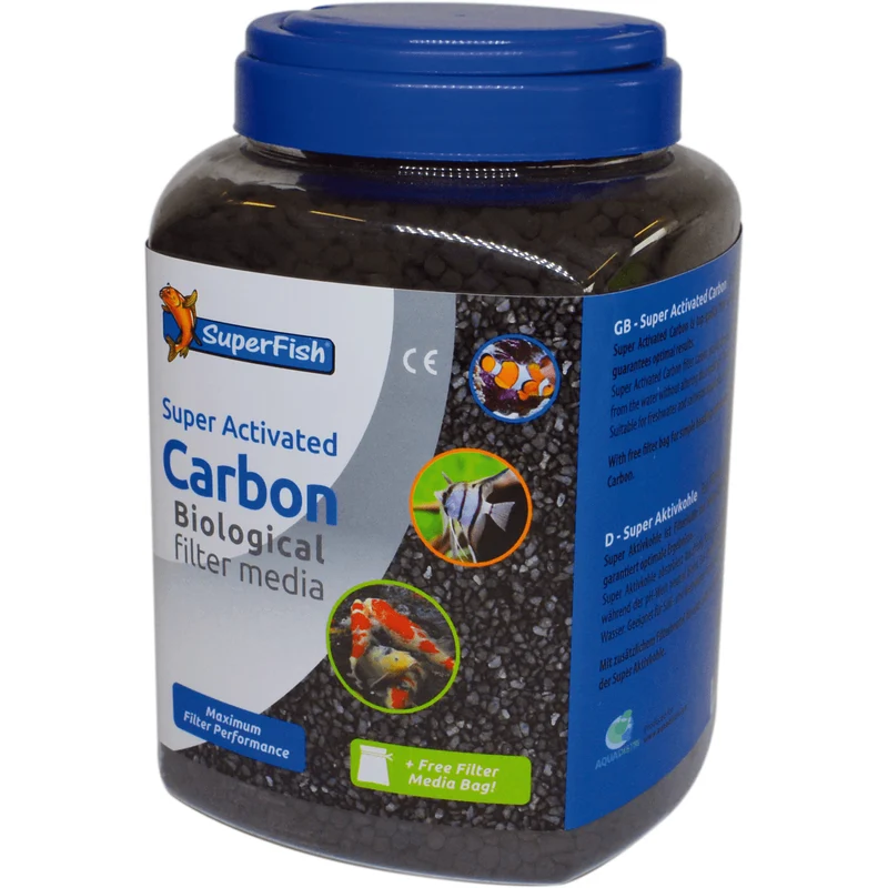 Médias de filtrations - Charbon actif - 2000ML