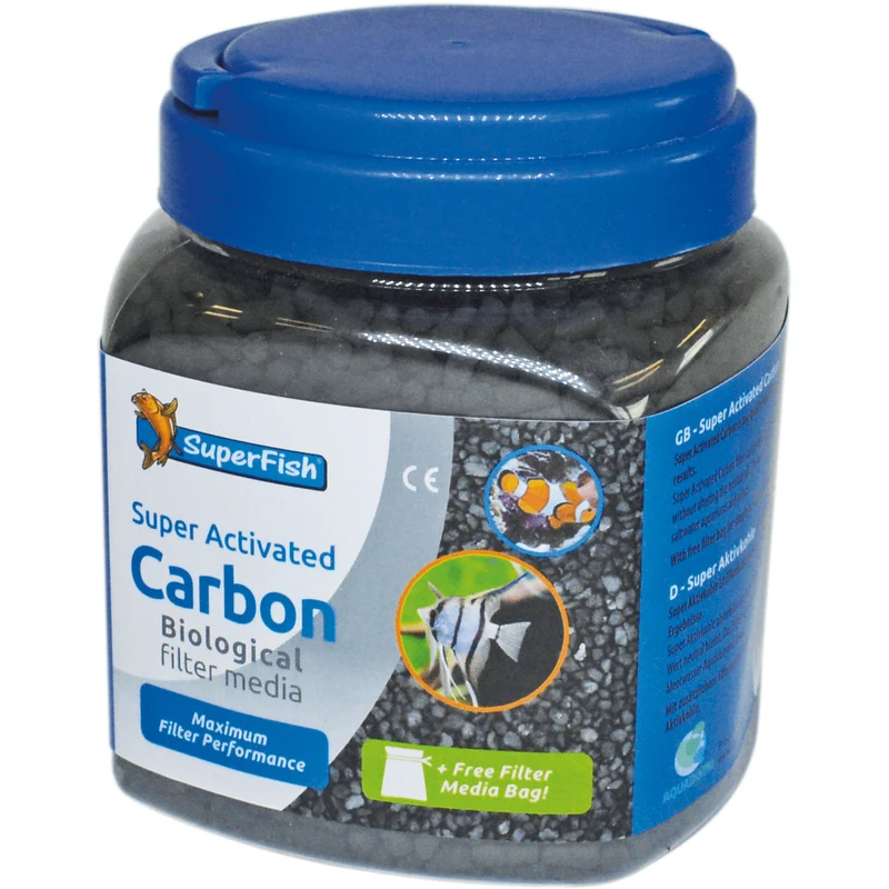 Médias de filtrations - Charbon actif - 1000ML