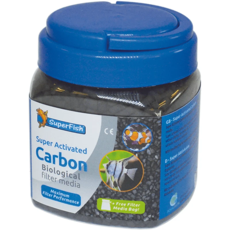 Médias de filtrations - Charbon actif - 500ML