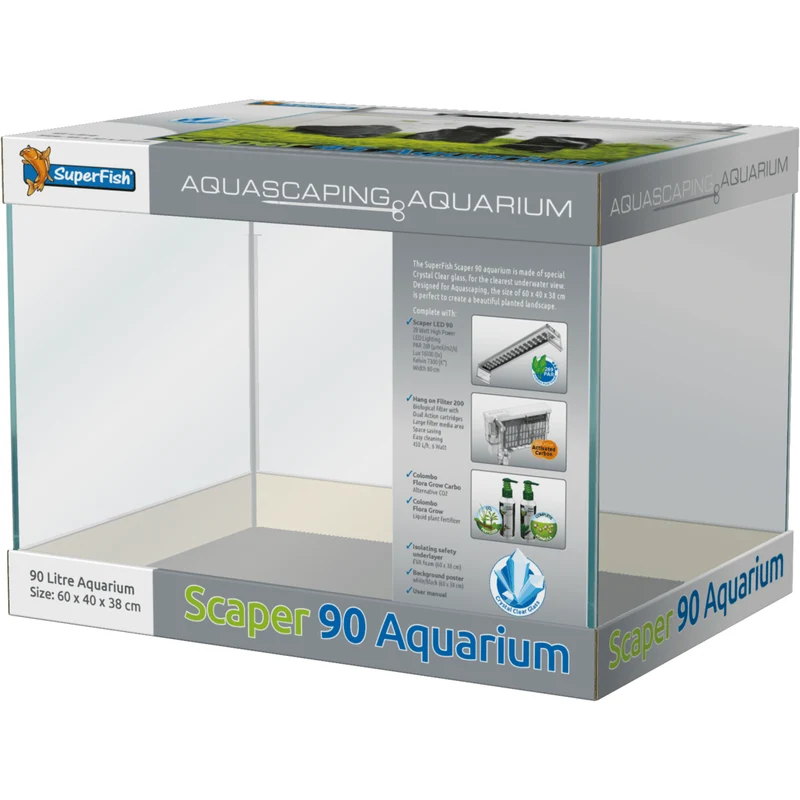 Aquarium Scaper 90 - 90L - Superfish