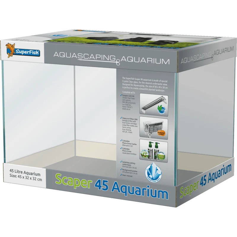 Aquarium Scaper 45 - 45L - Superfish