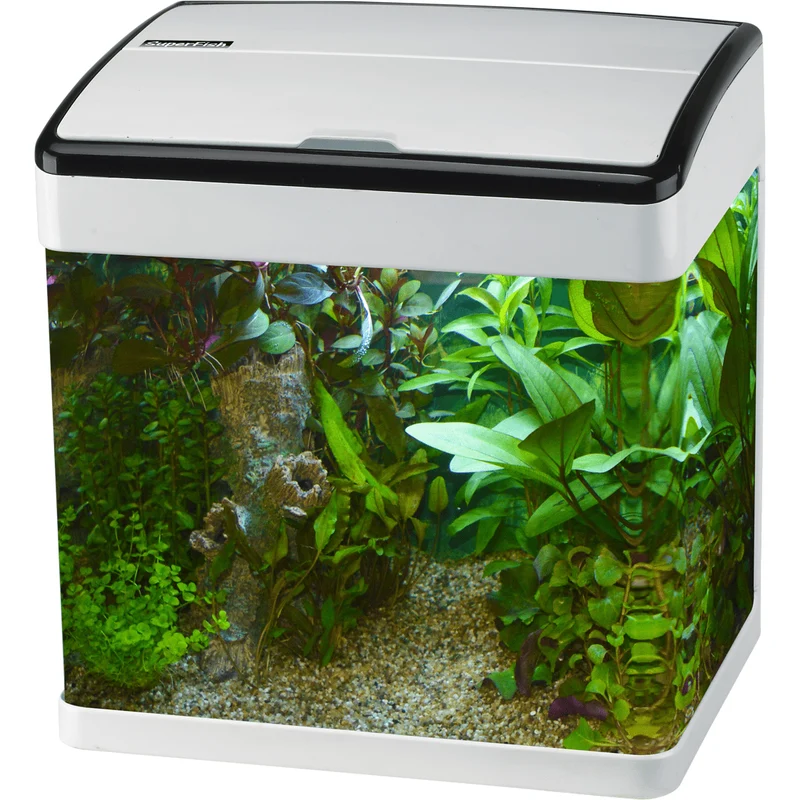 Aquarium Panorama 35 Led Blanc - 35L - Superfish