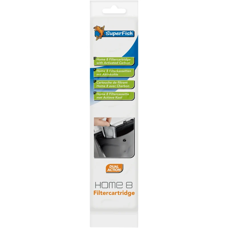 SF Home 8 Cartouche de rechange - Pour aquarium Superfish