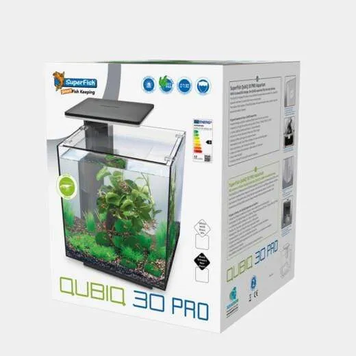 Aquarium QubiQ 30 PRO Blanc - 30L - Superfish
