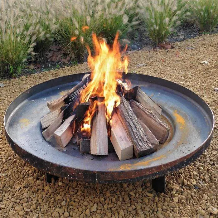Braséro en Acier Corten "Borc" - 0.9m x 0.096m