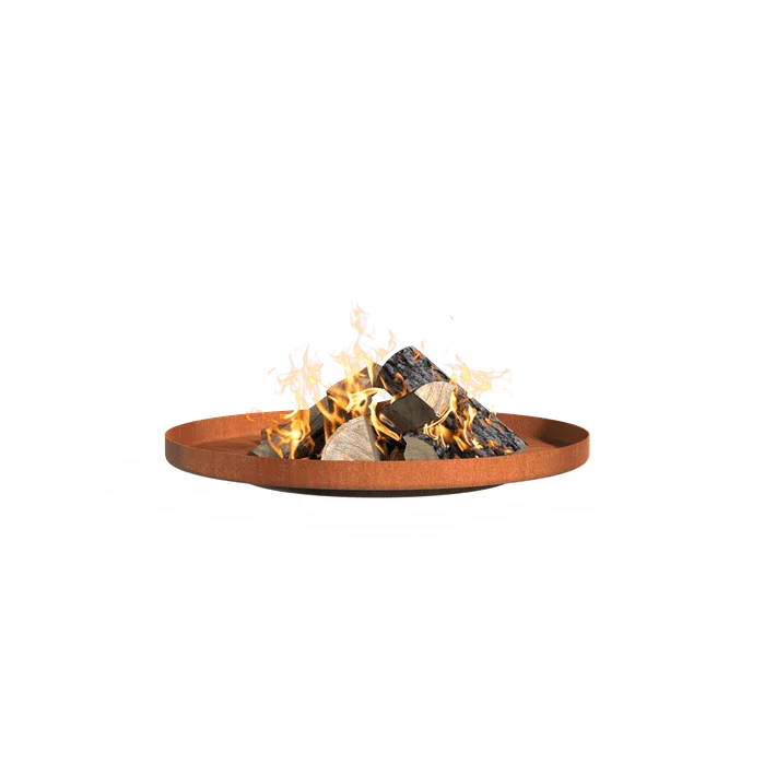 Braséro en Acier Corten "Borc" - 0.9m x 0.096m