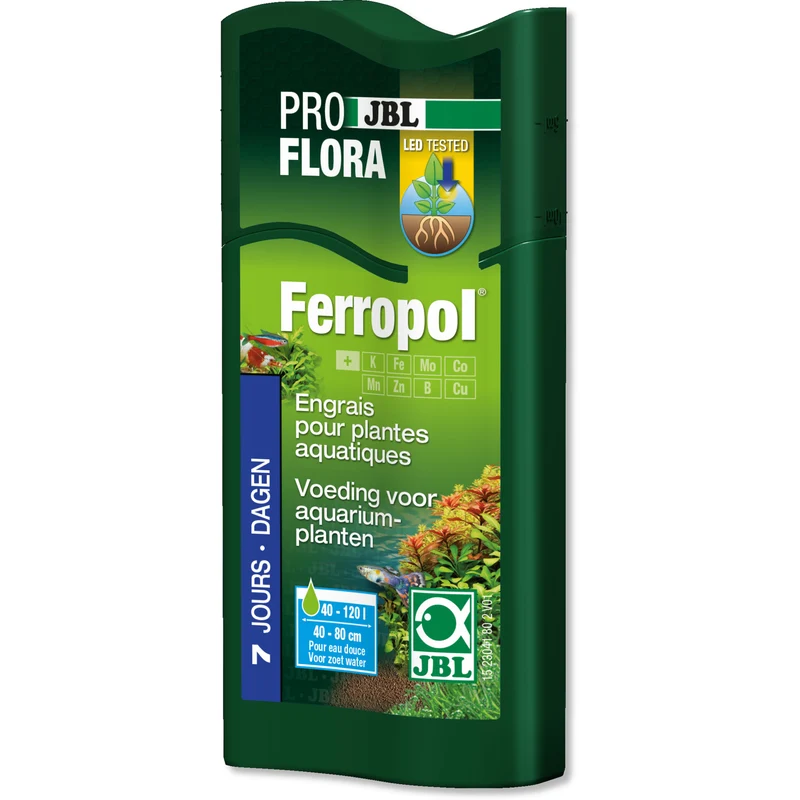 ProFlora Ferropol - Fertilisant pour plantes en aquarium d'eau douce - JBL