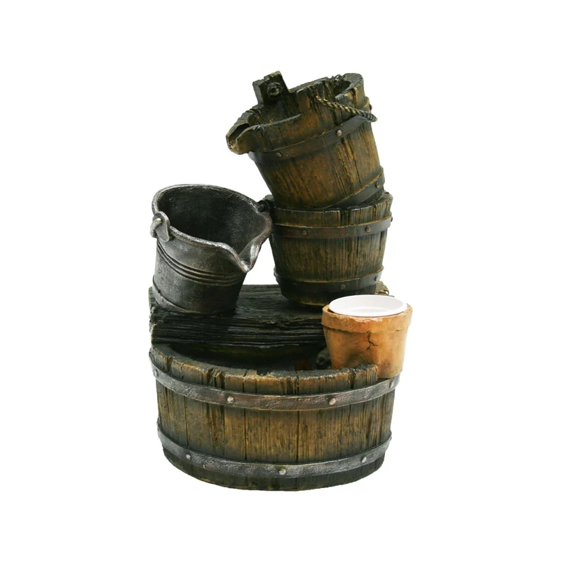Halifax - Jeu d'eau avec tonneaux - Ubbink