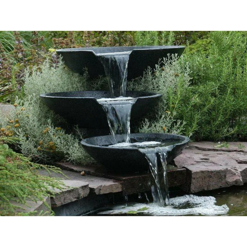 Nova Scotia - Natural Waterfal 3 Vasques Terrazzo - Ubbink