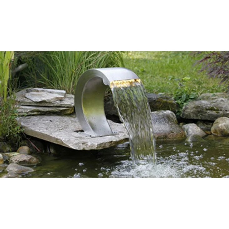 Mamba S Led - Cascade Etang & Piscine - Inox 316L - Lame d'eau pour piscine