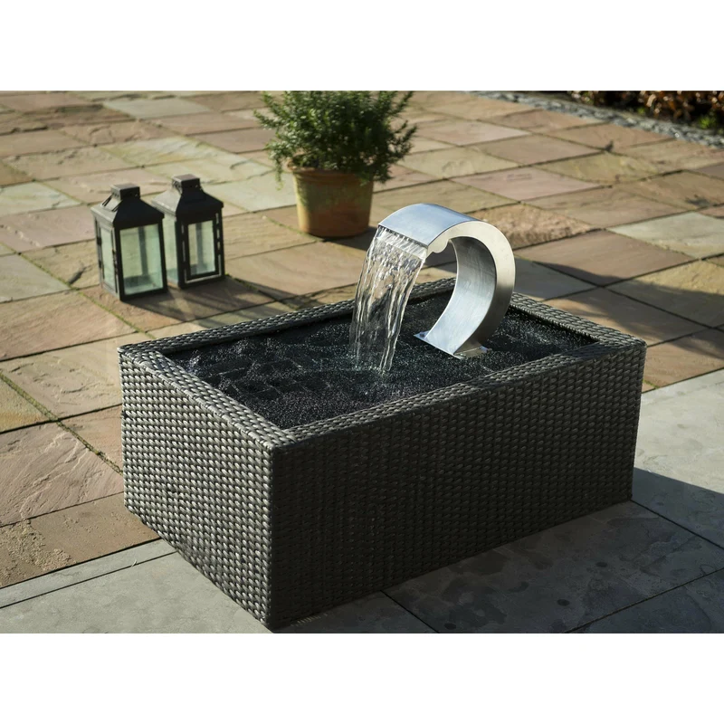 Mamba S Led - Cascade Etang & Piscine - Inox 316L - Lame d'eau pour piscine