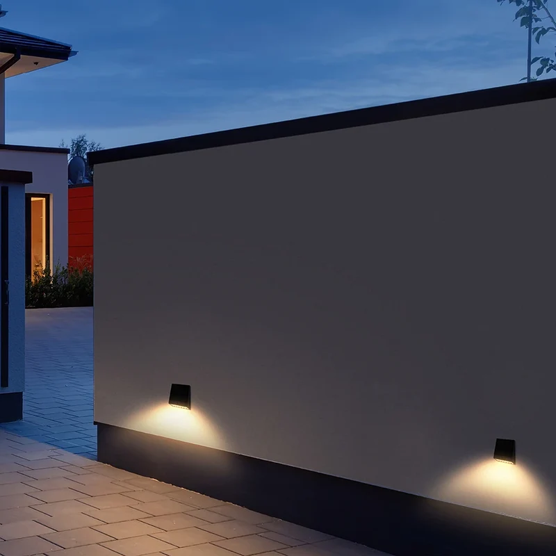 Ezilight Appliques murales solaires Solar Wall S25 (lot de 4)