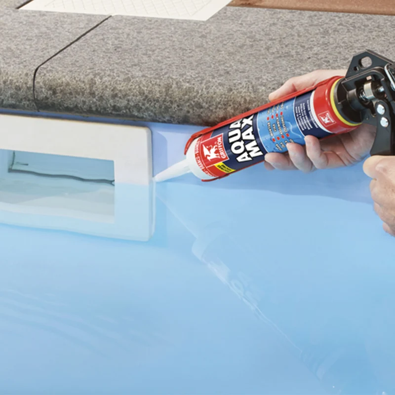 Colle sous eau AquaMax piscine étanchéité