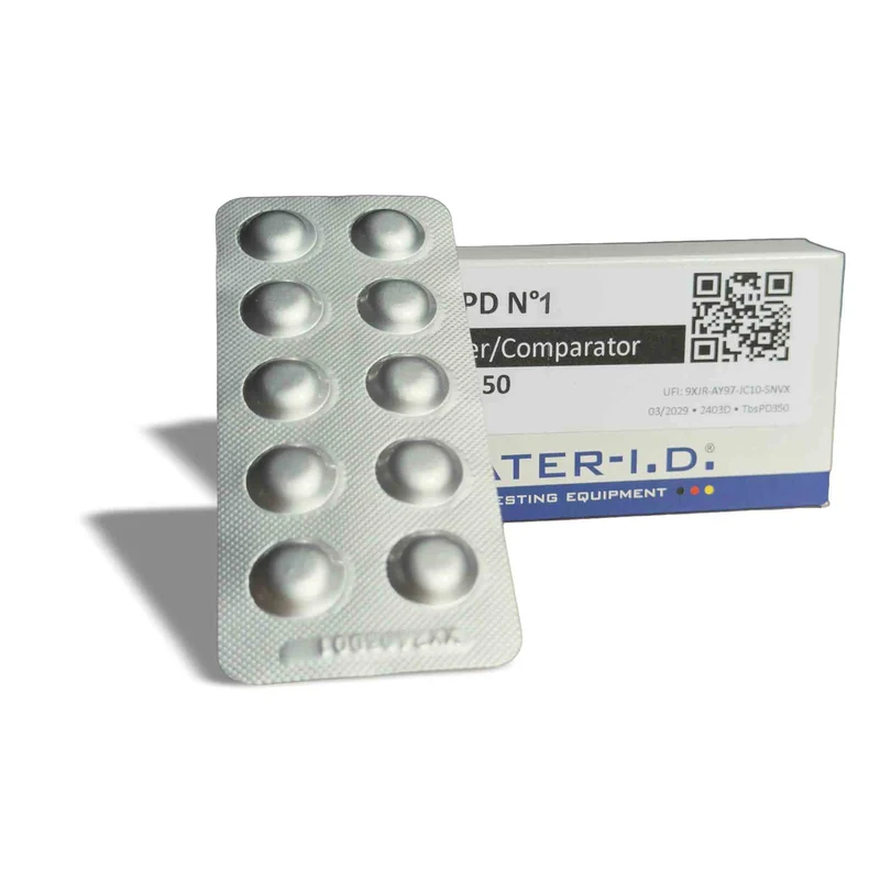 Boite de 50 pastilles DPD1 PoolLab