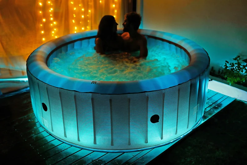 MSpa – Spa hinchable circular Starry 4–6 personas