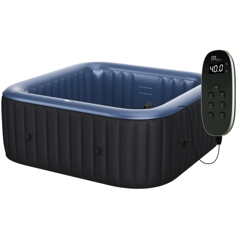 MSpa – Spa hinchable cuadrado Tekapo 4 personas