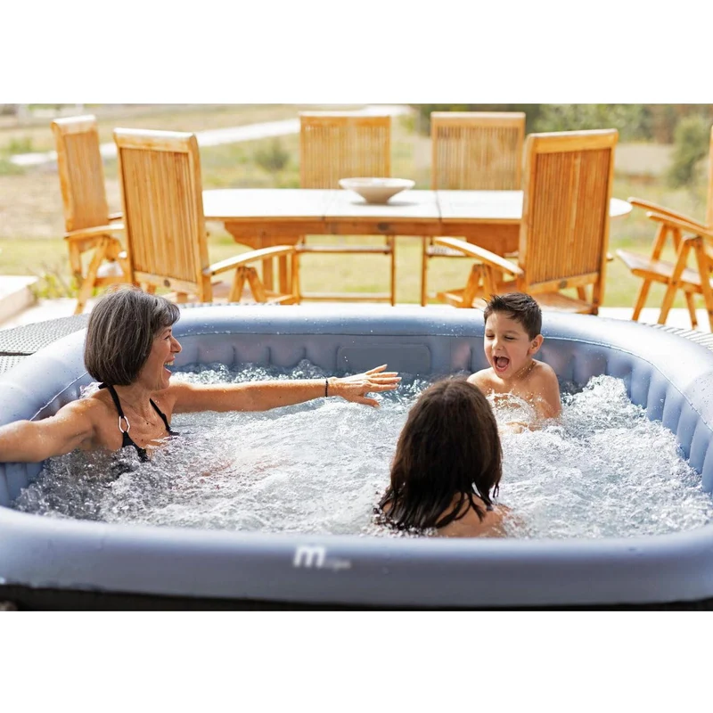 MSpa – Spa hinchable cuadrado Tekapo 4 personas