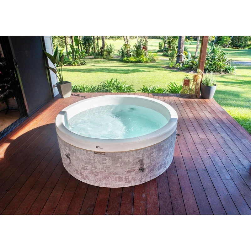 MSpa - Spa hinchable semirrígido circular Cocoon-Eco 4–6 personas