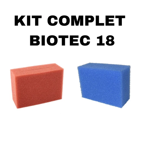 Kit complet de mousses de remplacement pour Biotec 18
