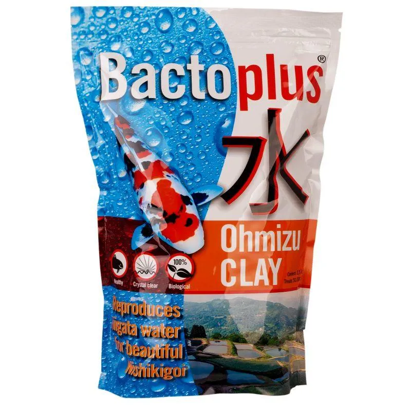 Bactoplus Ohmizu Clay 25litres - Argile pour bassin du Japon ! - Super efficace pour une eau claire