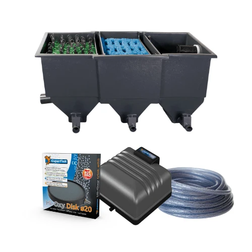 Poly Tech Move 60 - Filtre multi-chambre pour bassin jusque 30M³ - Pompage/Gravitaire - Superfish