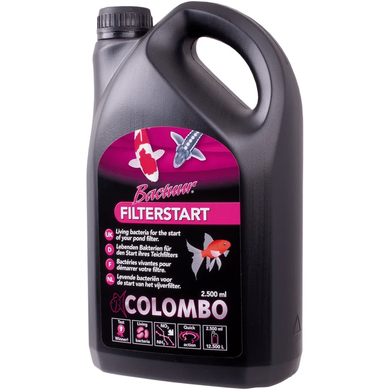 Colombo Bactuur Filter Start 2500ml pour 12.500litres - Activateur de filtre ultra puissant