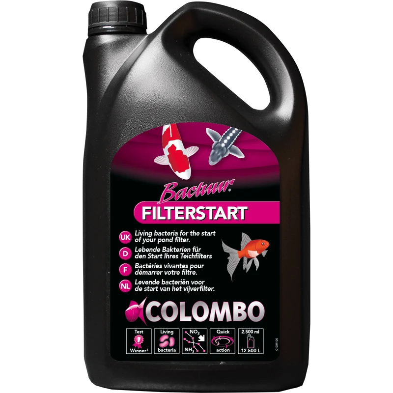 Colombo Bactuur Filter Start 2500ml pour 12.500litres - Activateur de filtre ultra puissant