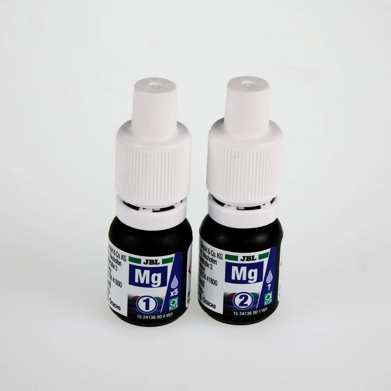 JBL Pro Aquatest Mg/Ca - Magnésium/Calcium - Test à gouttes pour aquariums d'eau de mer